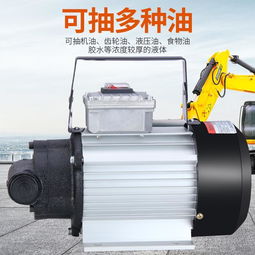 灼濛 電動抽油泵柴油12v24v220v自吸泵液壓油抽油機(jī)機(jī)油泵齒輪泵,一品好特惠