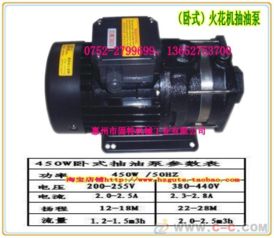 火花機(jī)抽油泵450W 高效節(jié)能的工業(yè)潤滑與輸送解決方案